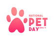 © GojinGo - National Pet Day. April 11.
