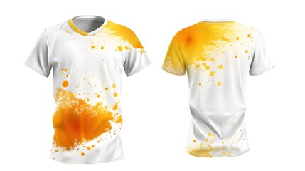 t shirt design on white background