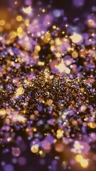 Wall Mural - Elegant Glitter Particles