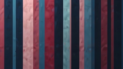 Blue pink minimal stripes abstract modern motion background. Seamless looping Generative AI