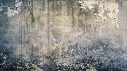 Wall Mural - Aged concrete wall with grunge texture