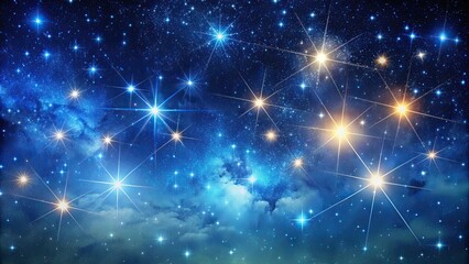 Wall Mural - starry night sky background perfect for astrology or astronomy design projects, stars, night, sky, s