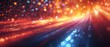 © fangphotolia - Abstract 3D music visualizer with colorful particles, 3D background music, dynamic and captivating