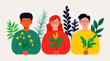 Poster - Engaging Sustainability Workshops Promoting Community Education and Environmental Awareness through Flat Design
