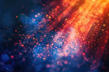 Poster - A blurry image of a colorful background with vibrant hues and textures