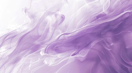 Poster - a stunning abstract design featuring flowing purple smoke, perfect for digital projects and backgrou