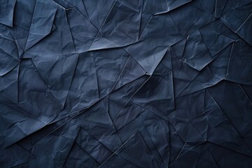 Poster - A close-up shot of a blue paper with texture and fibers visible