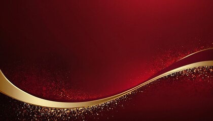 red and gold abstract background luxury dark red and golden line template premium background 7