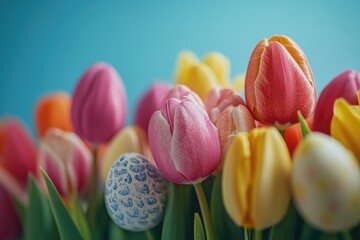 Poster - Colorful flower arrangement