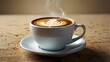 © Bening - cappucinno close up