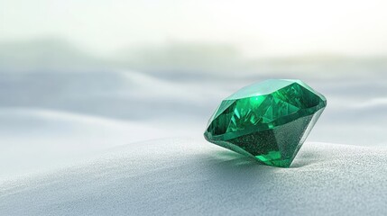 Green leaf white isolated. Generative AI