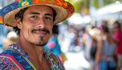 Sticker - person in traditional costume