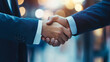 © supee - businessmen handshake - business meeting and partnership concept copy space