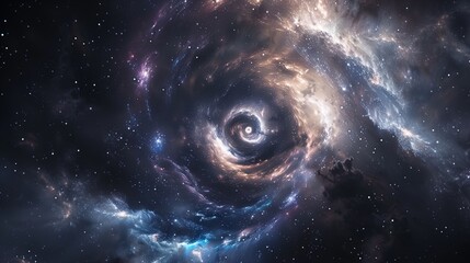 Wall Mural - Behold the Cosmic Whirl, a celestial masterpiece that defies imagination.
