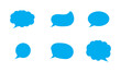 © studio's line - Set of speech bubble. Speech bubble comic. Cloud speech bubbles collection. Vector