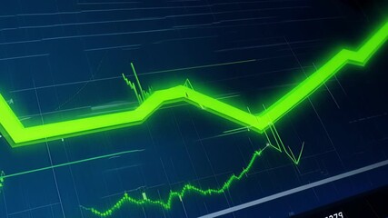 Poster - Explore recent stock market movements showing an upward trend in various key sectors 