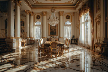 Poster - Dining room interior