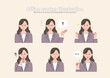 © PIKEO - 직장인(여성) 일러스트
