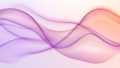 Aufkleber - Lilac and Peach Fuzz Calming Seamless Abstract Background