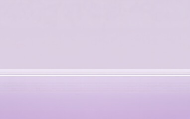 Poster - Solid Lilac Background with Horizontal White Line Design