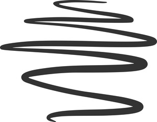 Wall Mural - creative design of scratching line