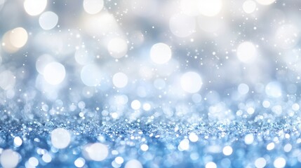 digital blue and silver art, chic blur background design, shiny blue and silver background, contemporary blurred lights, blue and silver gradient design, artistic blur texture, smooth blue lights back