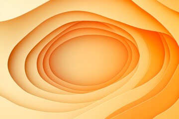 Poster - The abstract orange colored macro background was created by bending color paper sheets and macro photographing in macro mode. The color is soft and vivid.