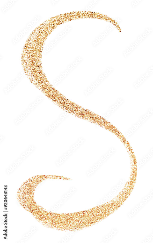 Letter S cursive typography png font Stock Illustration | Adobe Stock