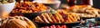 © Nawarit - Thanksgiving leftovers, delicious and cozy, close-up, inviting