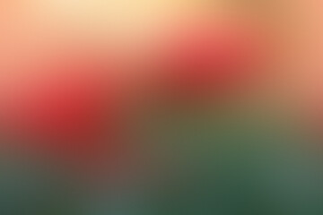 Poster - A vibrant display of red and green hues