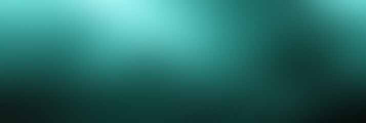 Poster - gradient  turquoise backdrop evokes calmness and depth in a dimly lit environment, inviting contemplation and relaxation