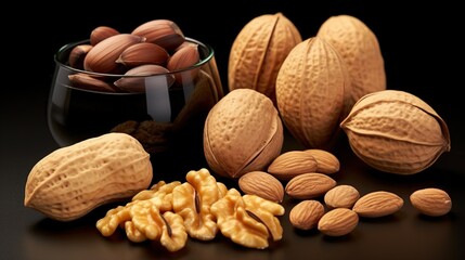 Wall Mural - almonds