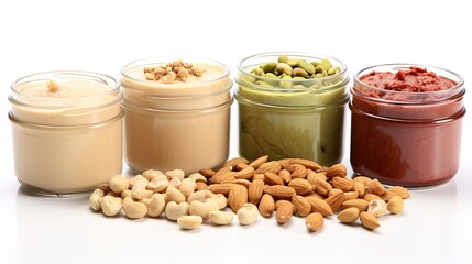 Wall Mural - yogurt with nuts