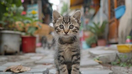 Poster - A Curious Kitten