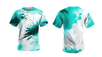 t shirt design on white background