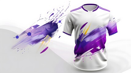 t shirt design on white background 