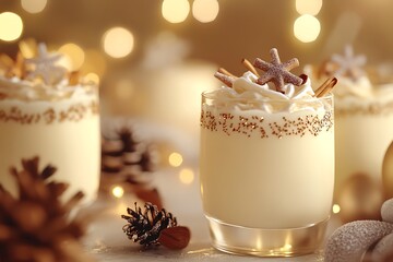 eggnog christmas drink