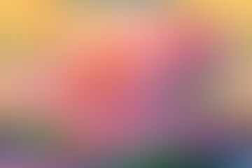 Aufkleber - A vibrant blend of colors fills the canvas, creating a captivating and serene atmosphere ideal for creative inspiration