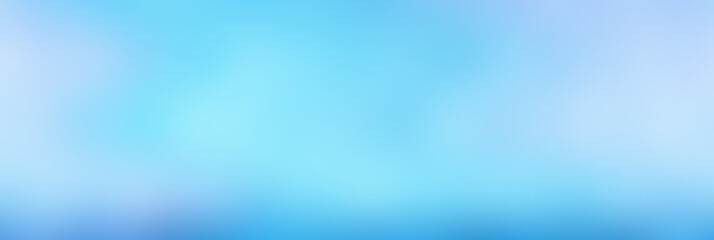 Poster - A calming gradient transitions from light to dark blue, evoking feelings of peace and serenity in this abstract design