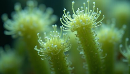 Canvas Print -  Vibrant underwater flora a symphony of natures artistry