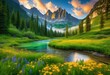 © Yaraslava - stunning scenic views highlighting unspoiled natural wonders vibrant landscapes, adventure, aesthetic, beach, biodiversity, canyon, coast, creek, detail