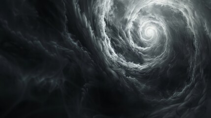 illustration of dark vortex