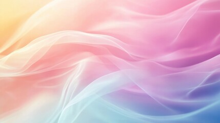 Leinwandbilder - abstract background with smooth lines in blue and pink colors, design element