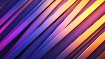 Sticker - Abstract diagonal lines in a gradient of dark purple to gold capturing the essence of New Year Eve festive atmosphere 