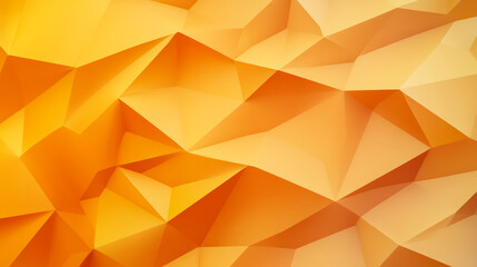 Sticker - Warm gradient background with a smooth blend of yellow and orange subtle geometric patterns in the background creating a sense of harmony 