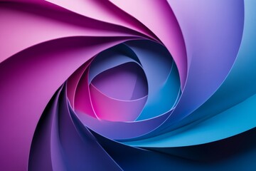 Poster - Colorful and abstract illustration with a blue abstract background. Background design.