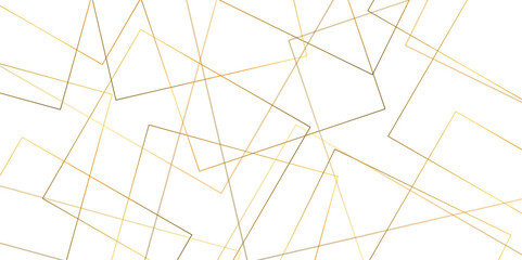 Wall Mural - Abstract background golden square stock line background. abstract artistic of geometric background Gold gradient abstract seamless vector pattern. Minimal style website banner, decoration Vector.	