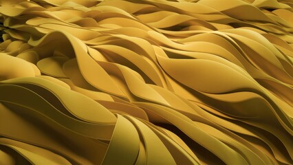 Poster - Soft golden yellow abstract texture with irregular modern lines suitable for business presentations flyers posters prints decorations cards brochure covers and design backgrounds