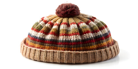 Wall Mural - colorful wool hat