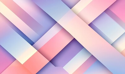 The background is blue purple with geometric panels